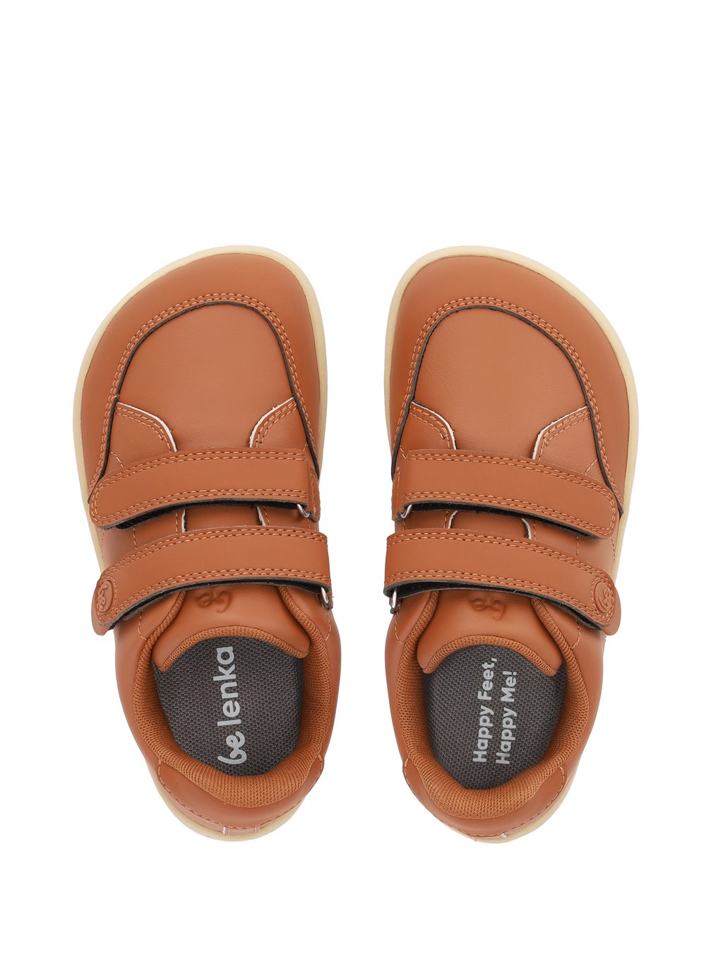 Kids barefoot sneakers Be Lenka Energise Kids - Brown