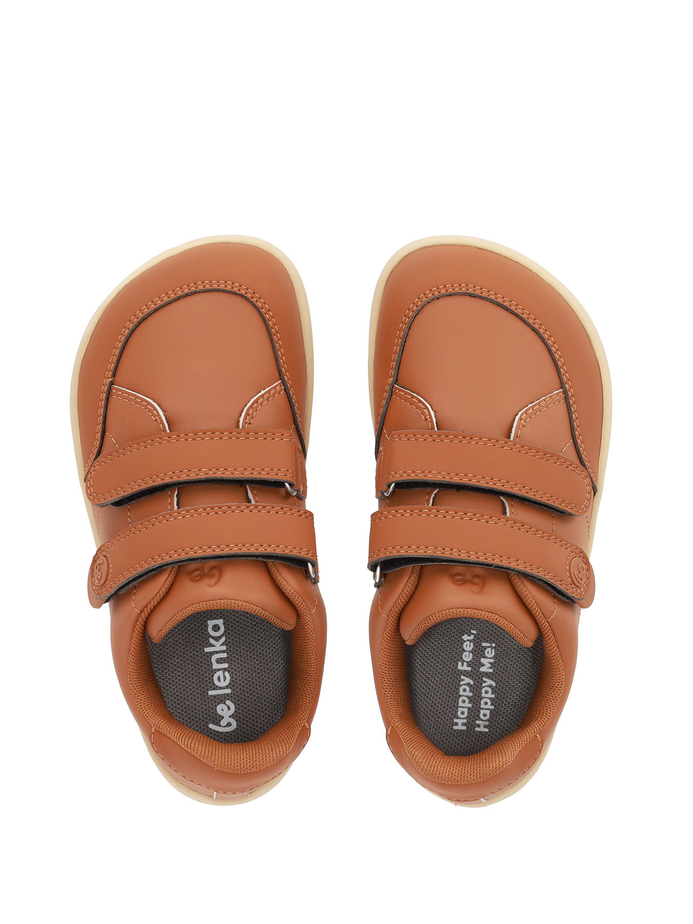 Kids barefoot sneakers Be Lenka Energise Preschool - Brown