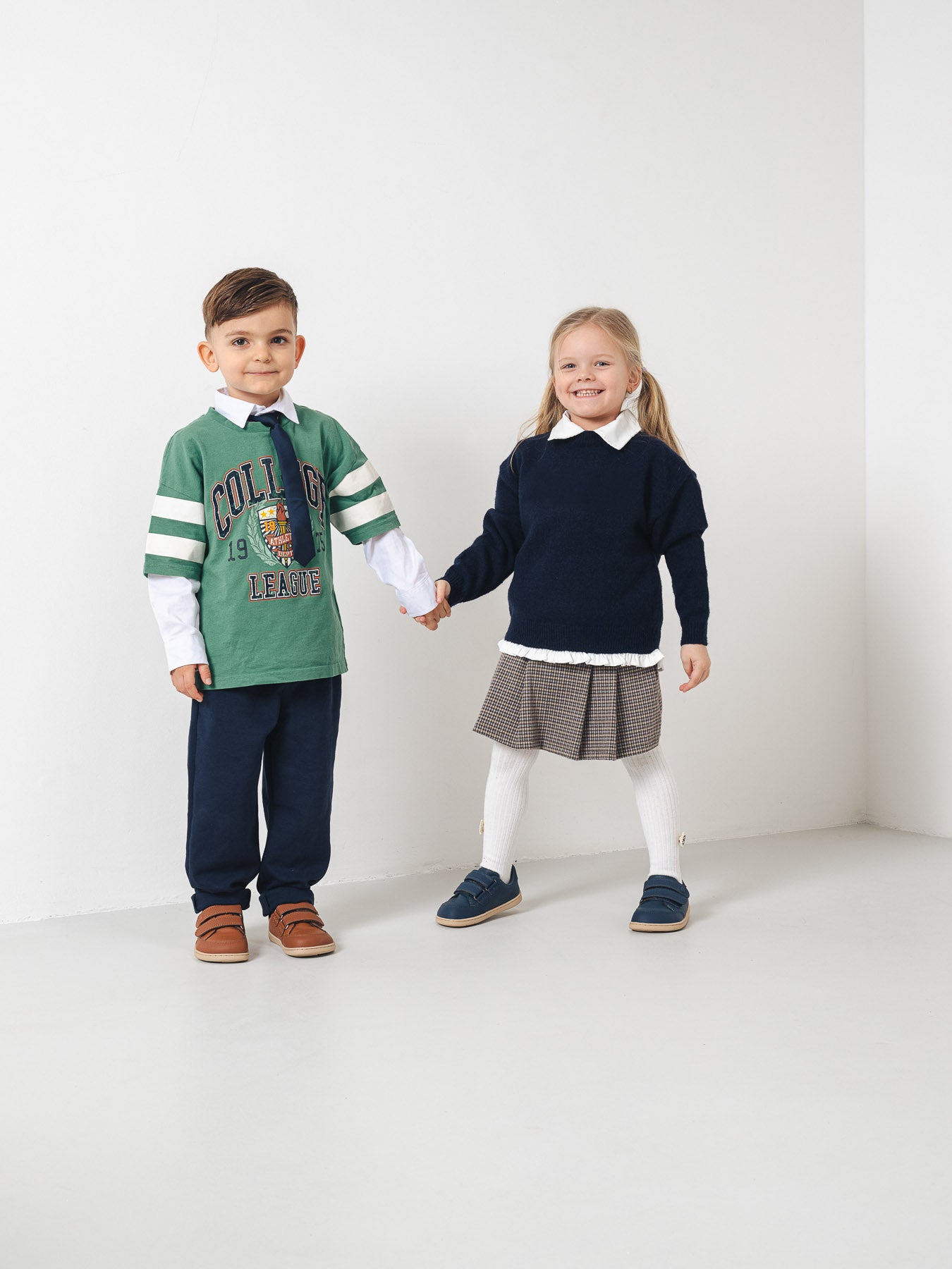 Kids barefoot sneakers Be Lenka Energise Preschool - Brown