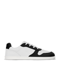 Kids barefoot sneakers Be Lenka Scoot Junior - White & Black