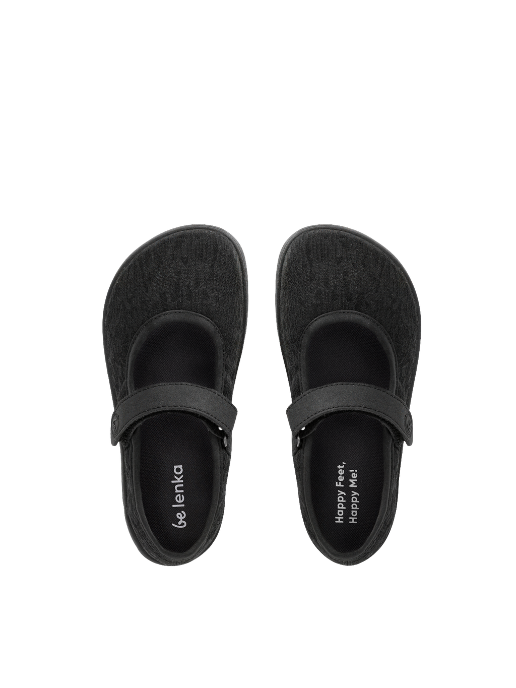 Kids Barefoot Ballerinas Be Lenka Tinkee Kids - All Black Sparkle