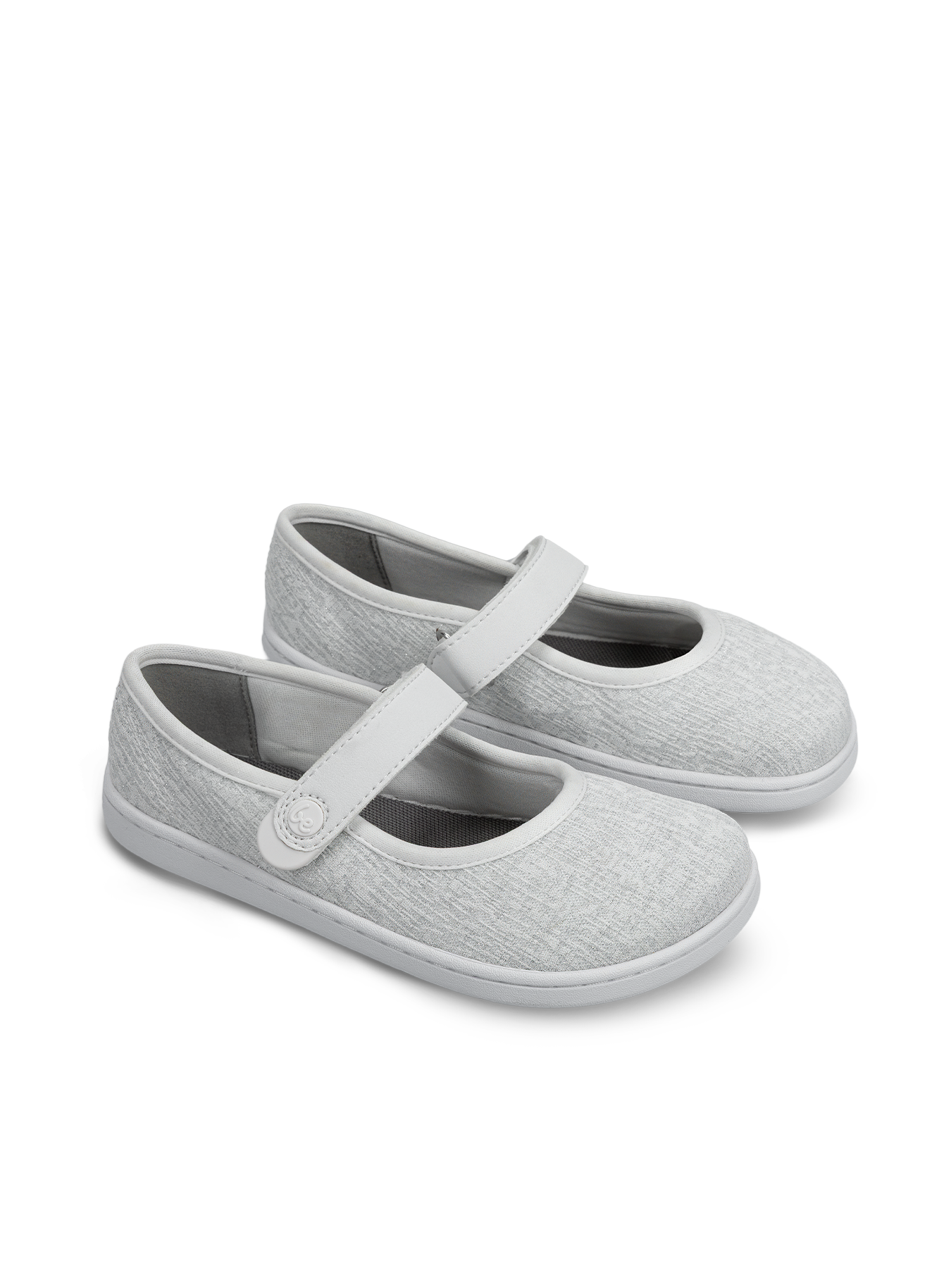 Kids Barefoot Ballerinas Be Lenka Tinkee Kids - White Sparkle