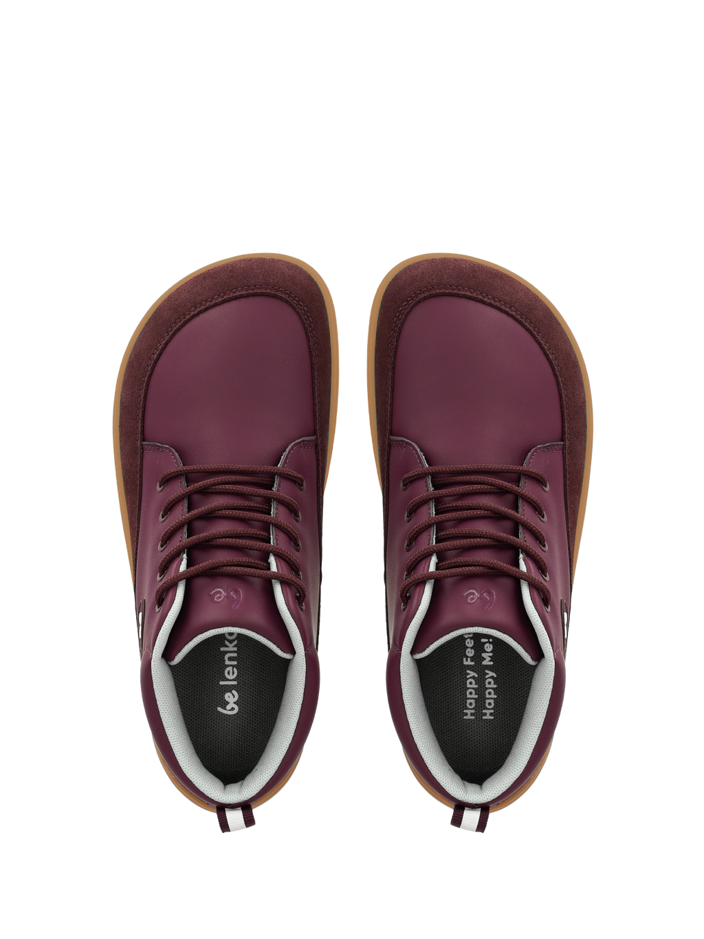 Kids barefoot shoes Be Lenka Elio Junior - Berry