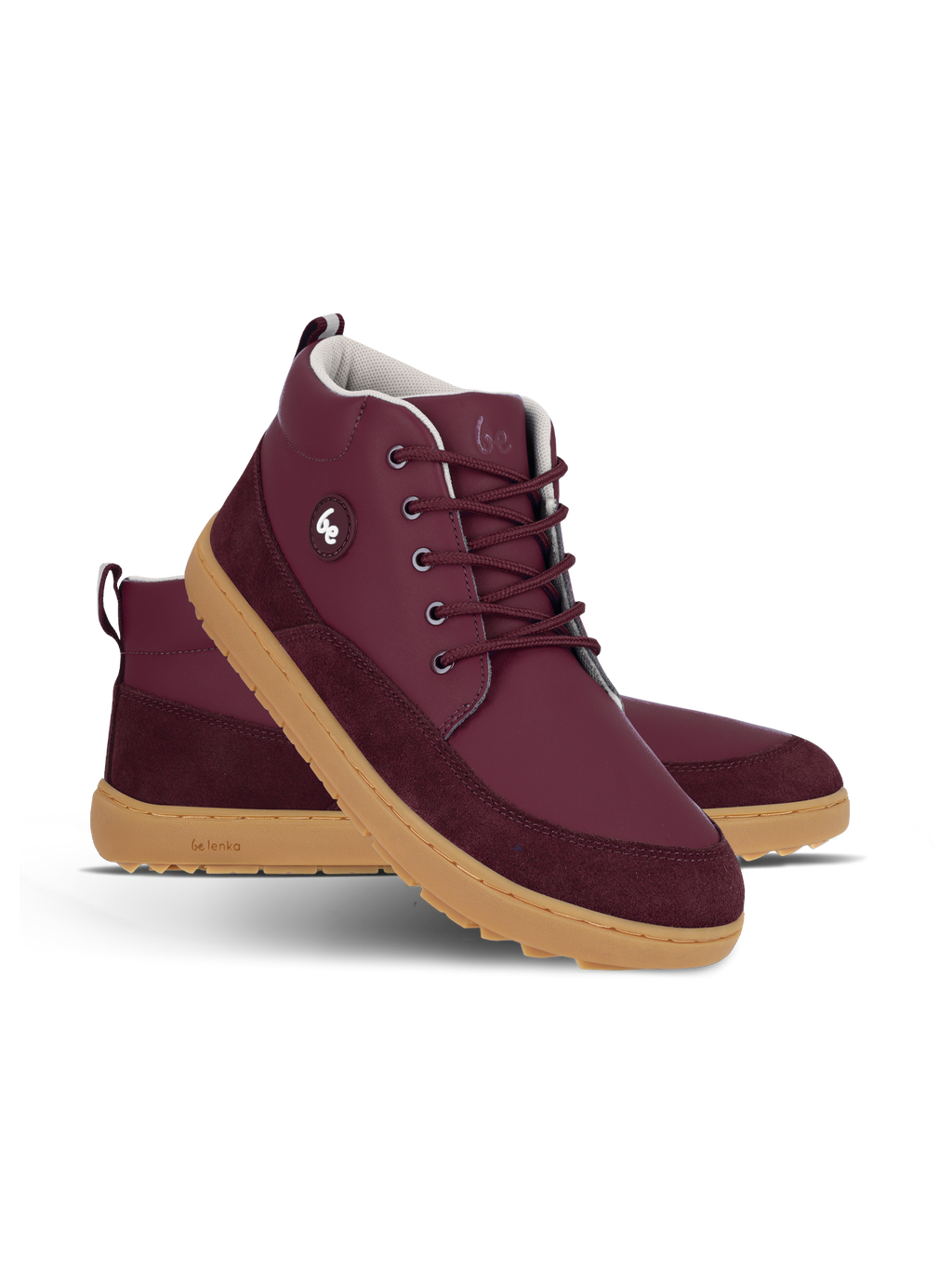Kids barefoot shoes Be Lenka Elio Junior - Berry
