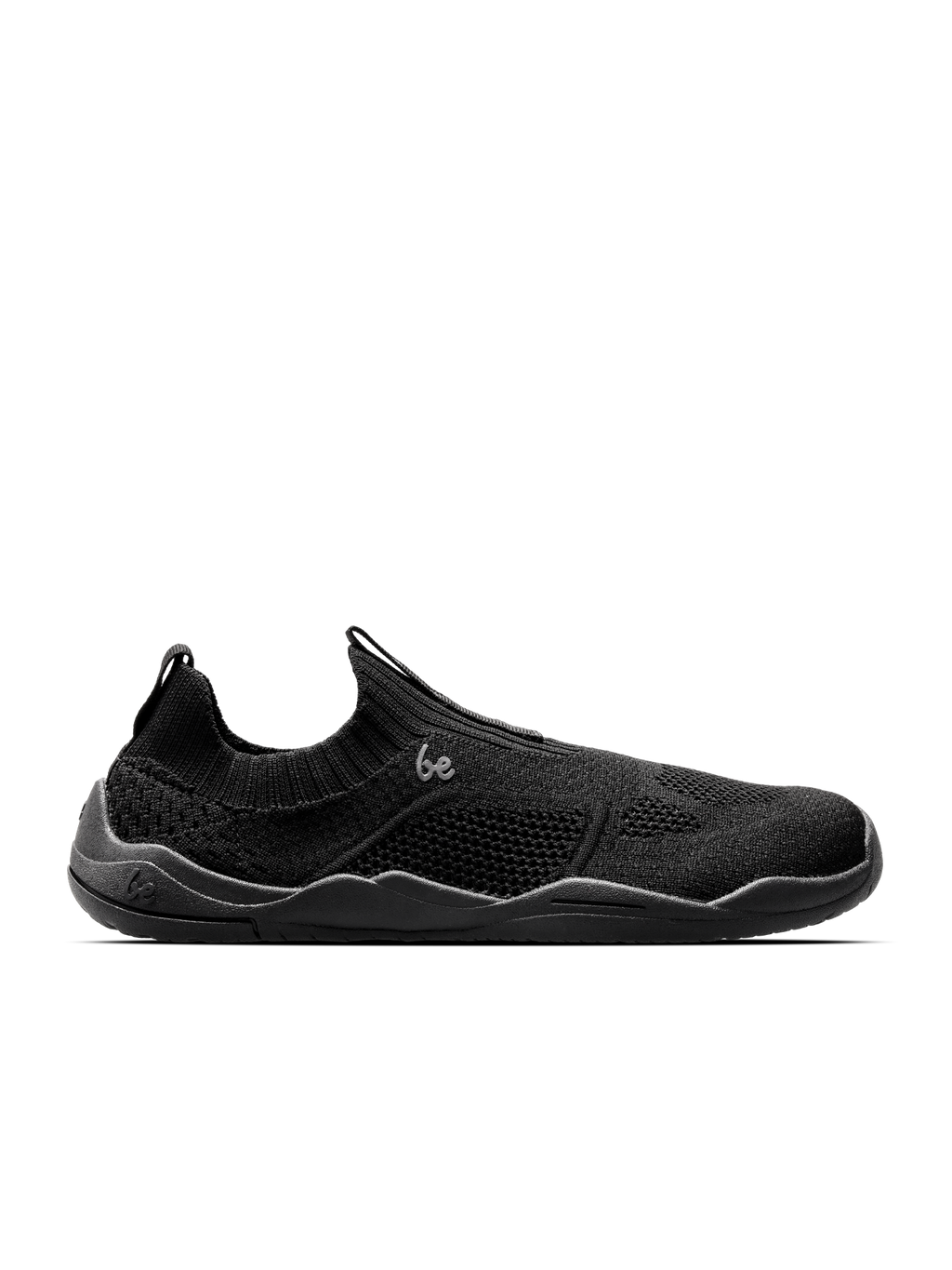 Kids Barefoot Slip-on Shoes Be Lenka Luppo Junior - All Black