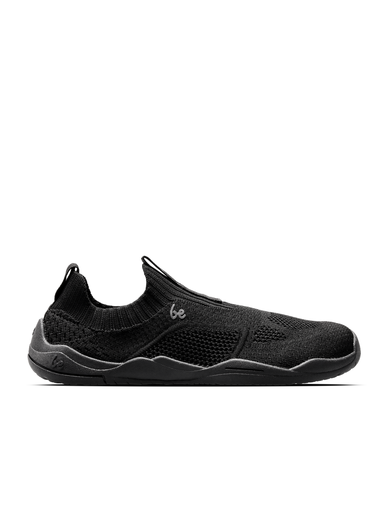 Kids Barefoot Slip-on Shoes Be Lenka Luppo Junior - All Black