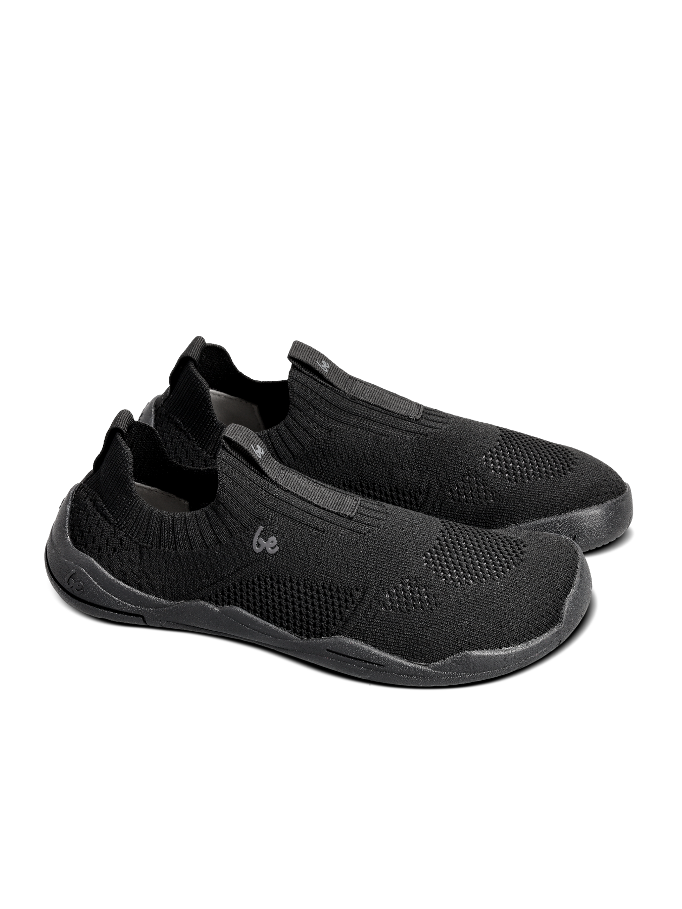 Kids Barefoot Slip-on Shoes Be Lenka Luppo Junior - All Black