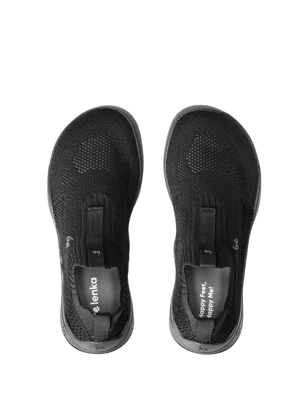 Kids Barefoot Slip-on Shoes Be Lenka Luppo Junior - All Black