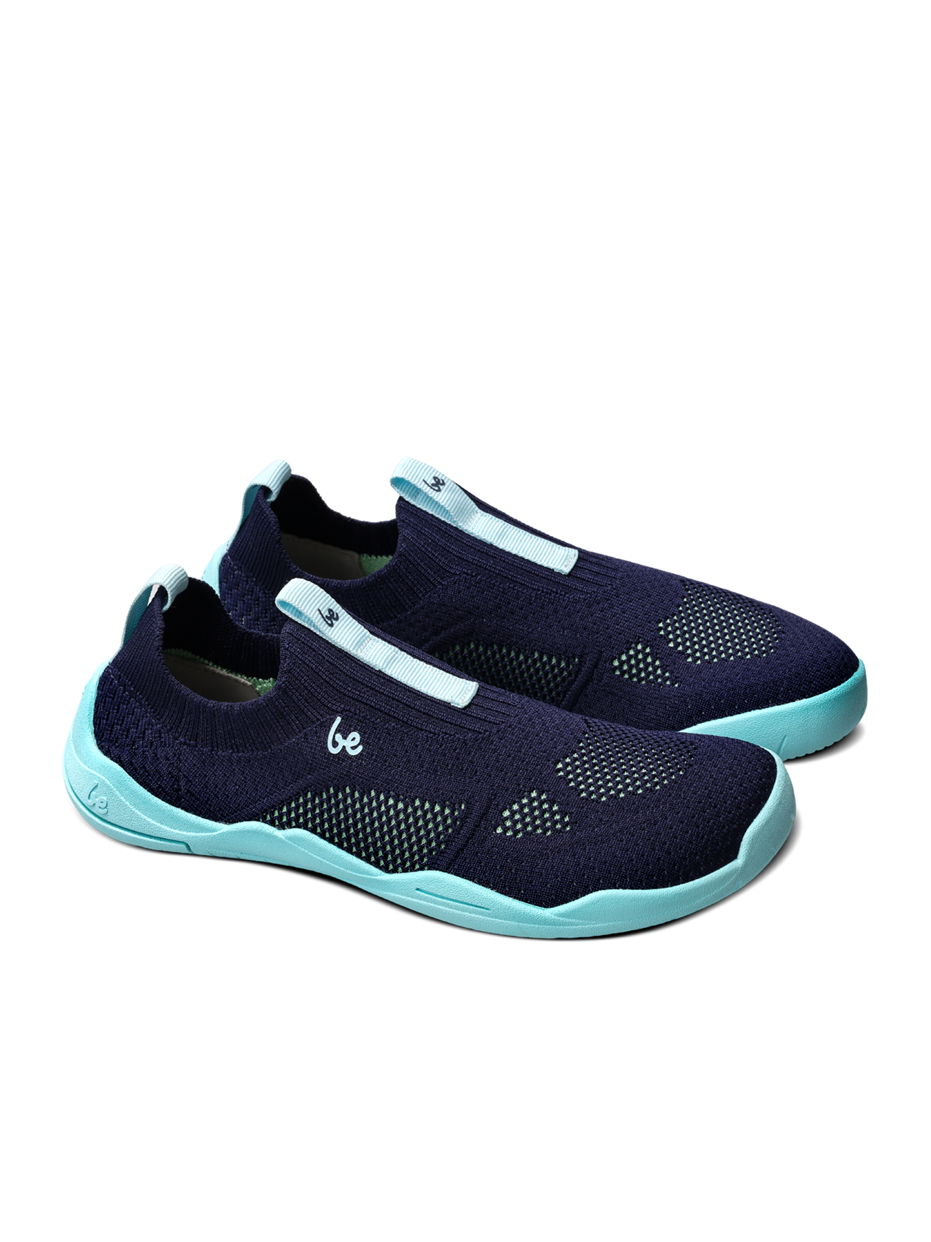 Kids Barefoot Slip-on Shoes Be Lenka Luppo Junior - Blue & Aqua