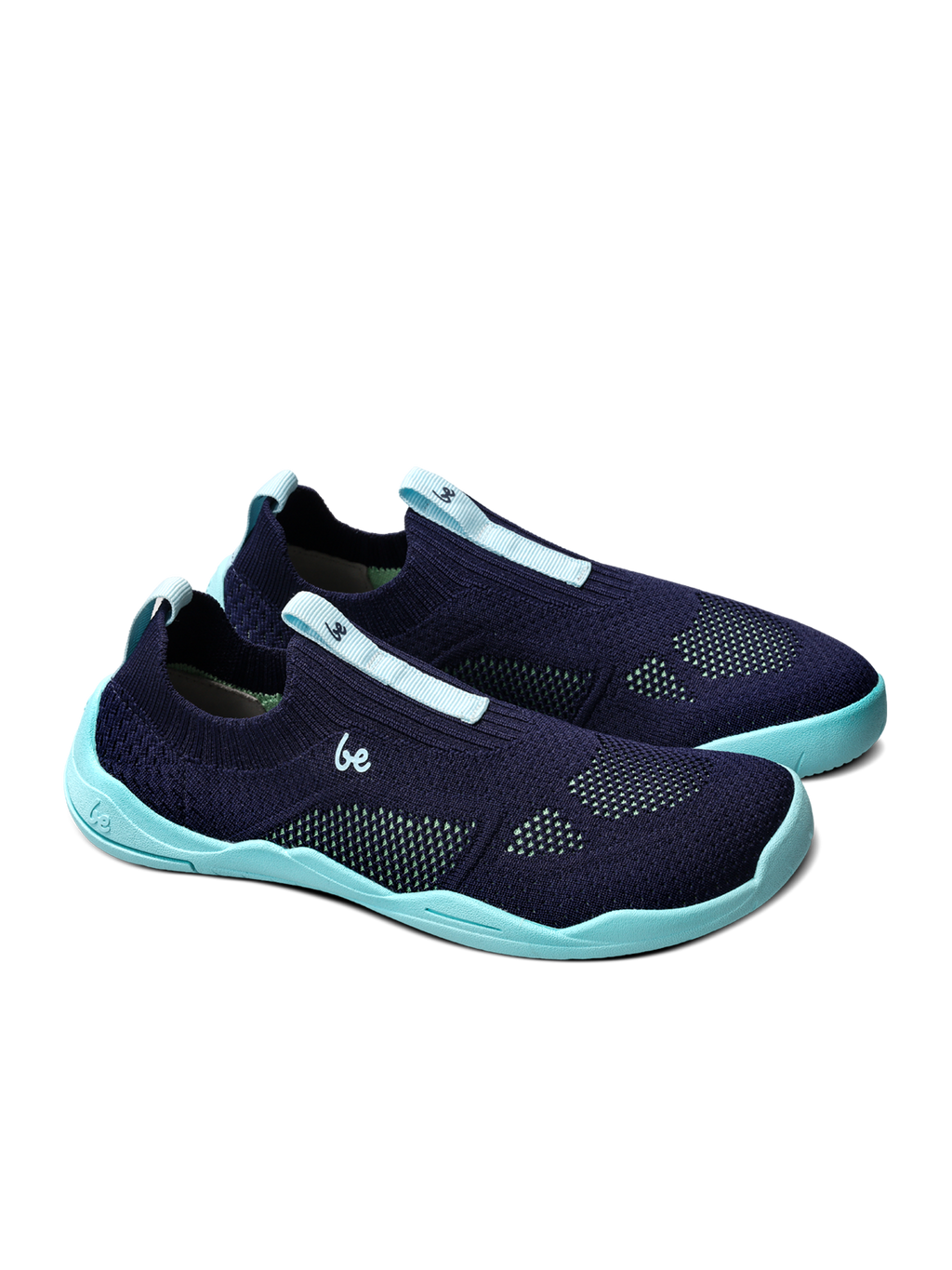 Kids Barefoot Slip-on Shoes Be Lenka Luppo Junior - Blue & Aqua