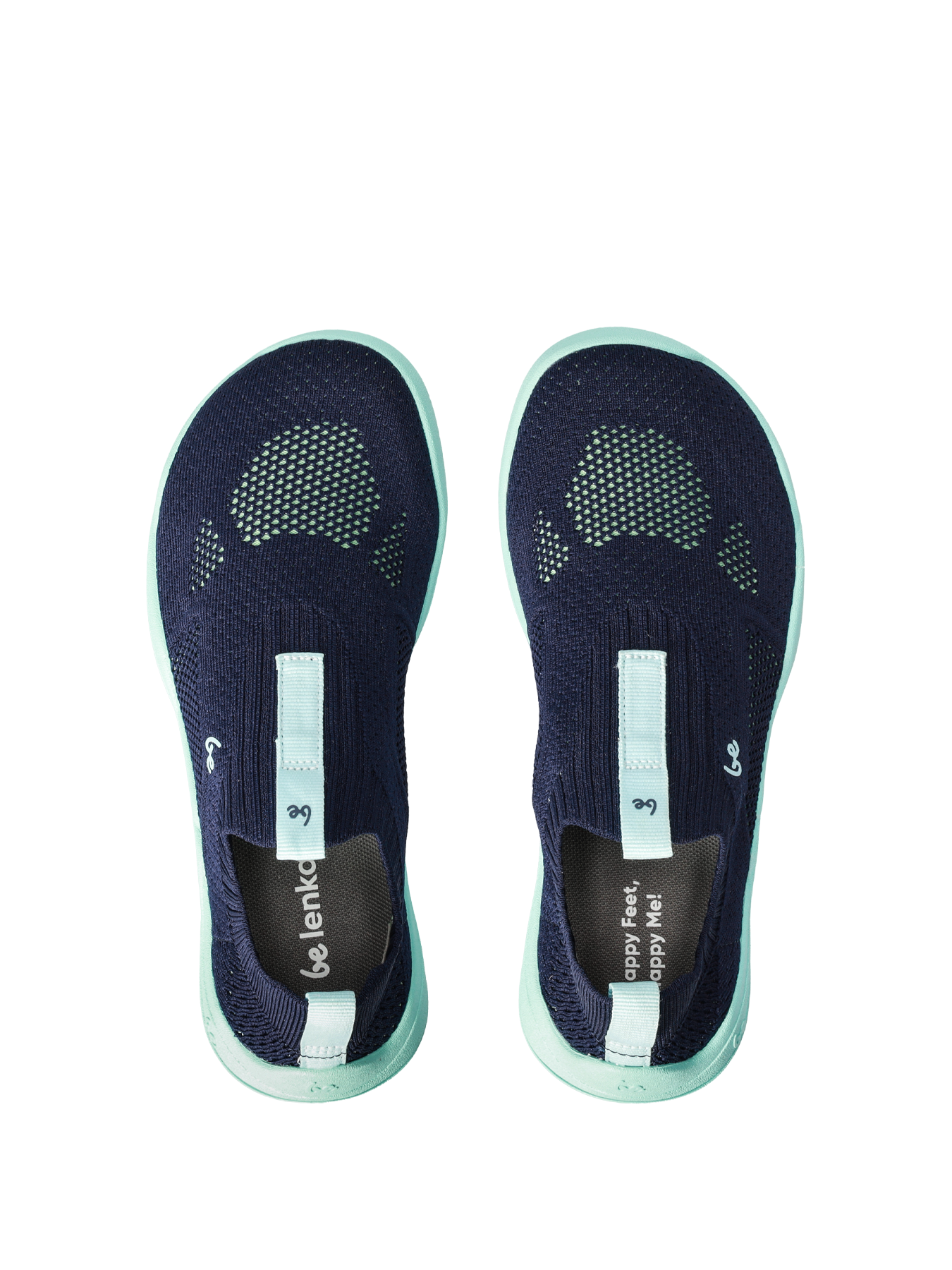 Kids Barefoot Slip-on Shoes Be Lenka Luppo Junior - Blue & Aqua