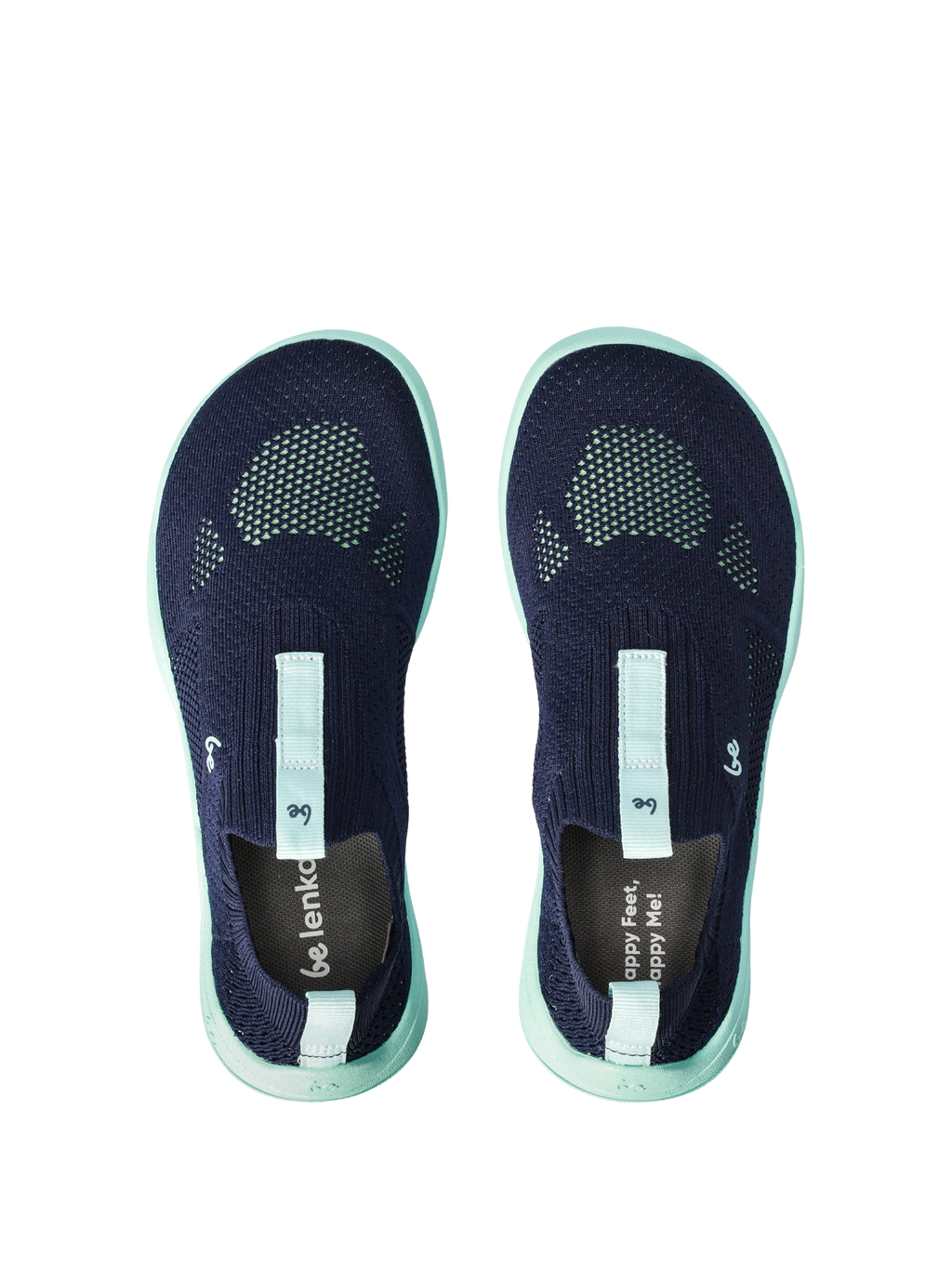 Kids Barefoot Slip-on Shoes Be Lenka Luppo Junior - Blue & Aqua