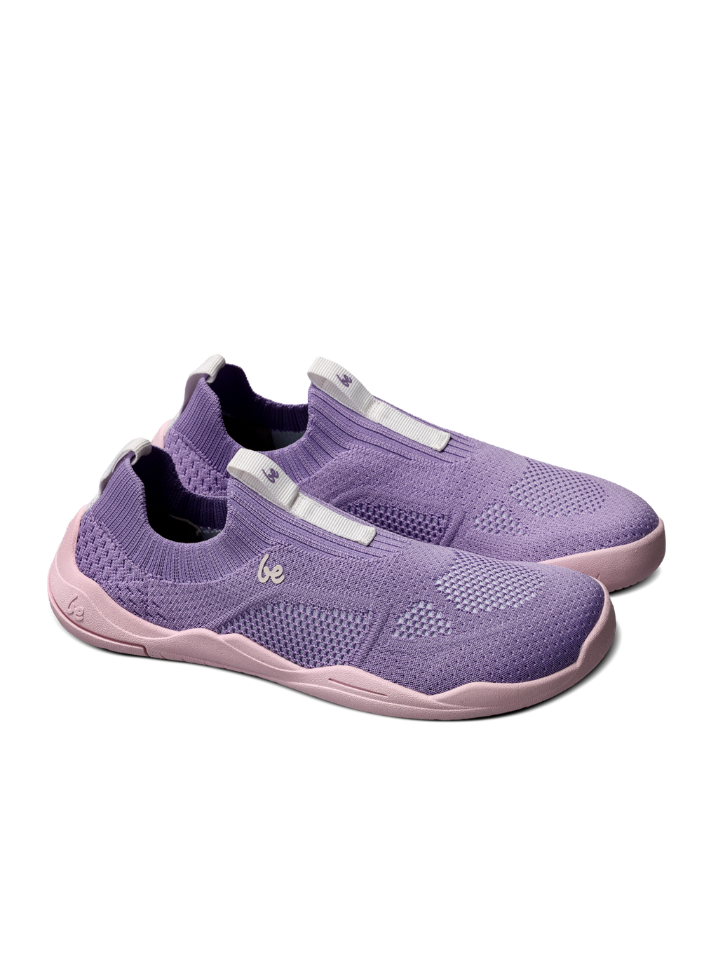 Kids Barefoot Slip-on Shoes Be Lenka Luppo Junior - Lilac & Pink
