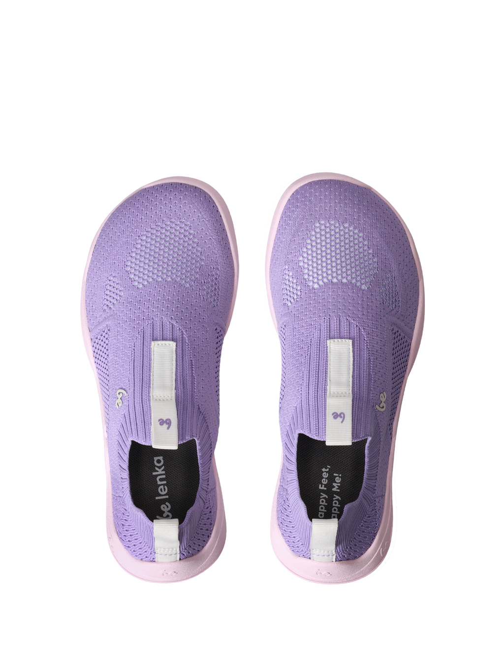 Kids Barefoot Slip-on Shoes Be Lenka Luppo Junior - Lilac & Pink
