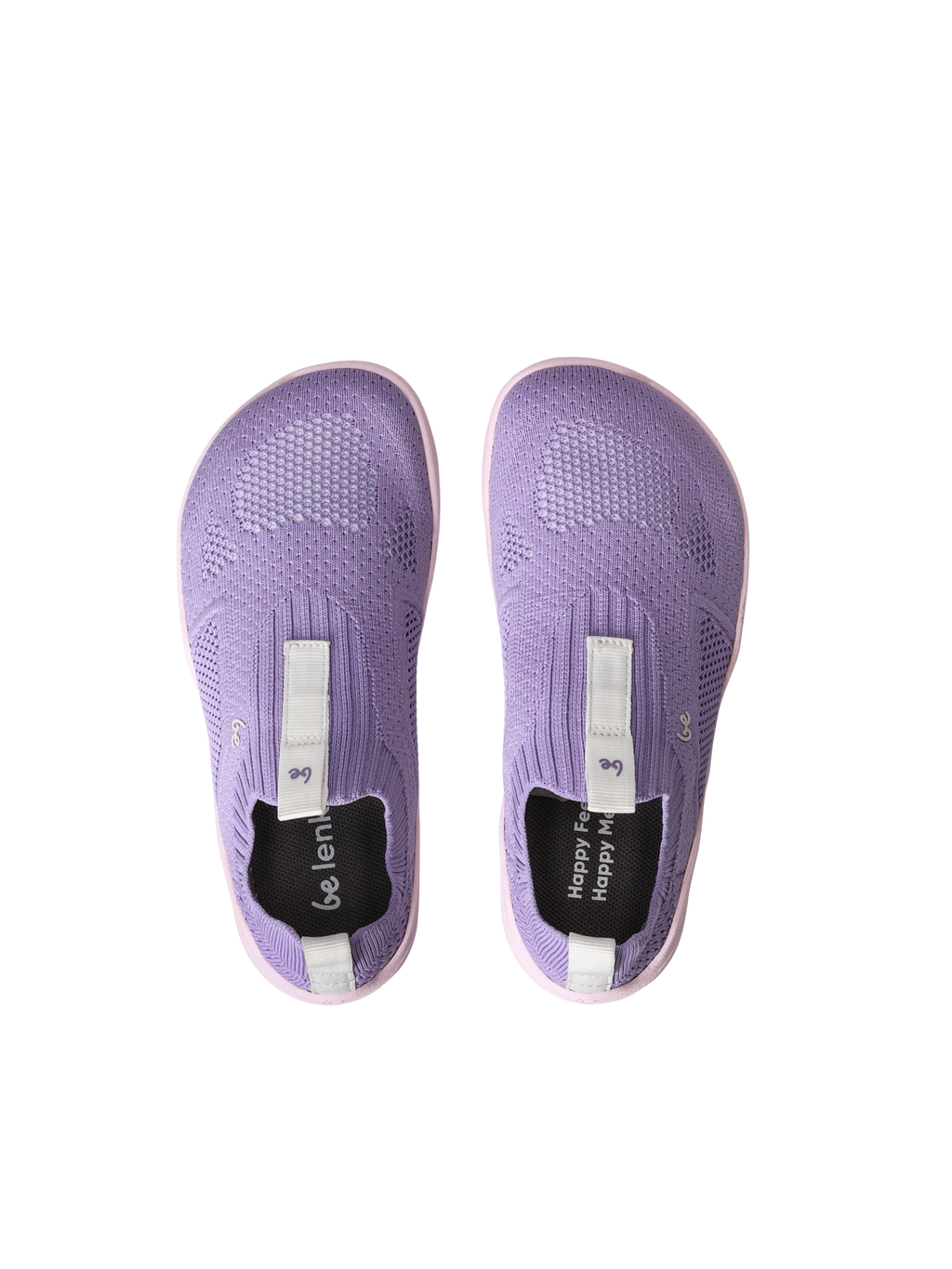 Kids Barefoot Slip-on Shoes Be Lenka Luppo Kids - Lilac & Pink