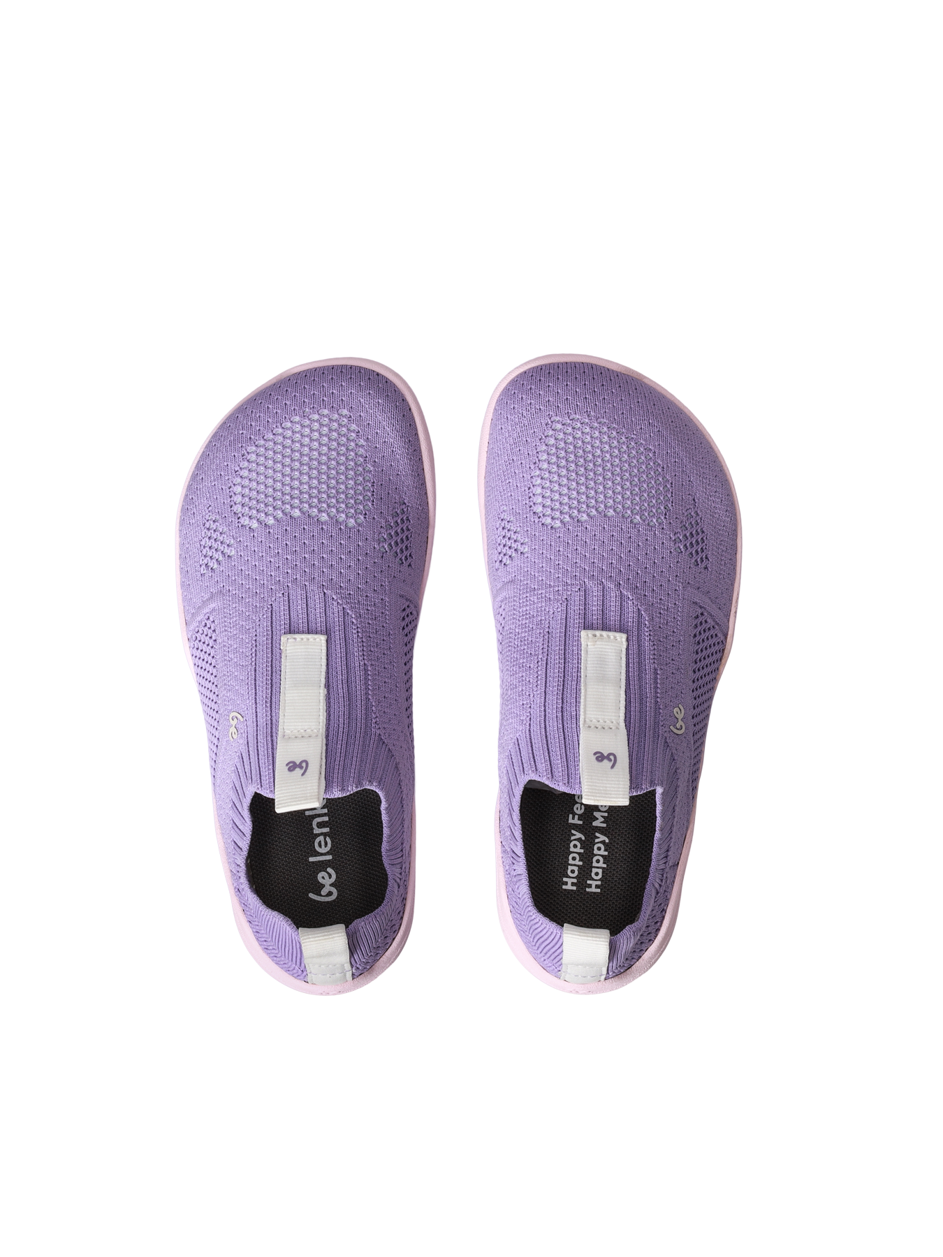 Kids Barefoot Slip-on Shoes Be Lenka Luppo Kids - Lilac & Pink