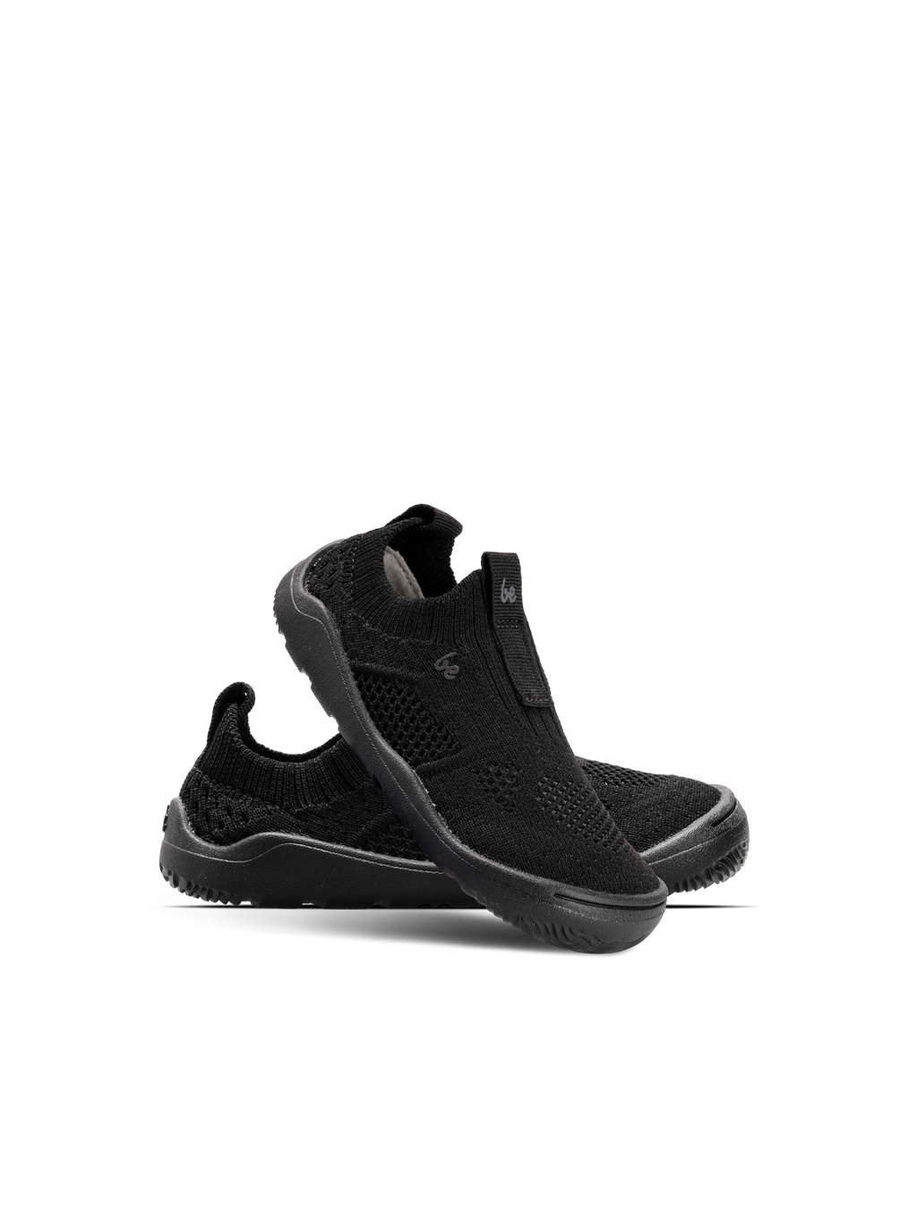 Kids Barefoot Slip-on Shoes Be Lenka Luppo Preschool - All Black