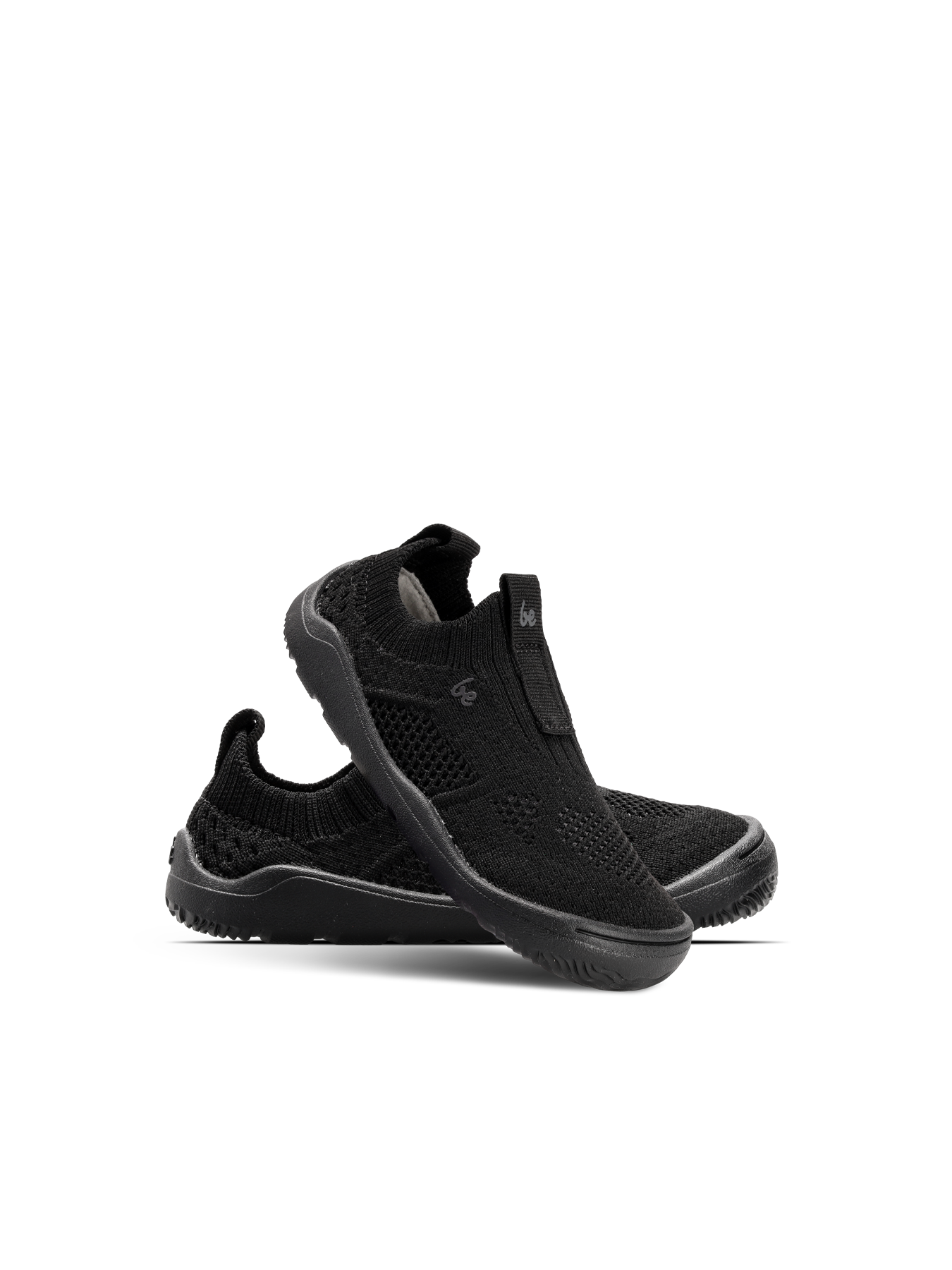 Kids Barefoot Slip-on Shoes Be Lenka Luppo Preschool - All Black