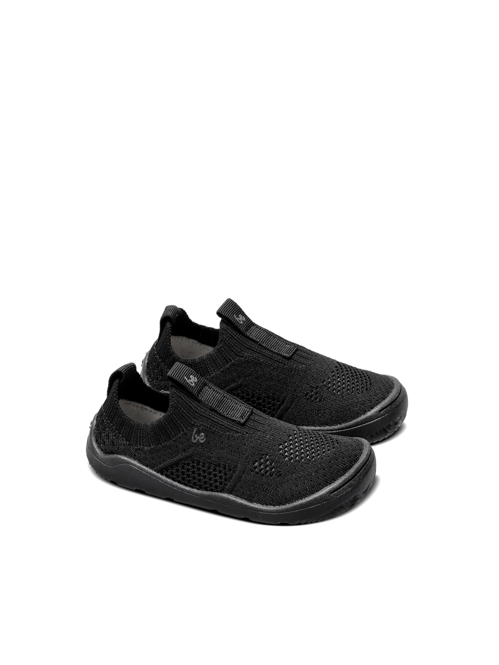 Kids Barefoot Slip-on Shoes Be Lenka Luppo Preschool - All Black