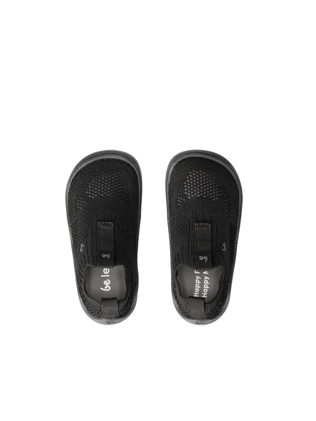 Kids Barefoot Slip-on Shoes Be Lenka Luppo Preschool - All Black