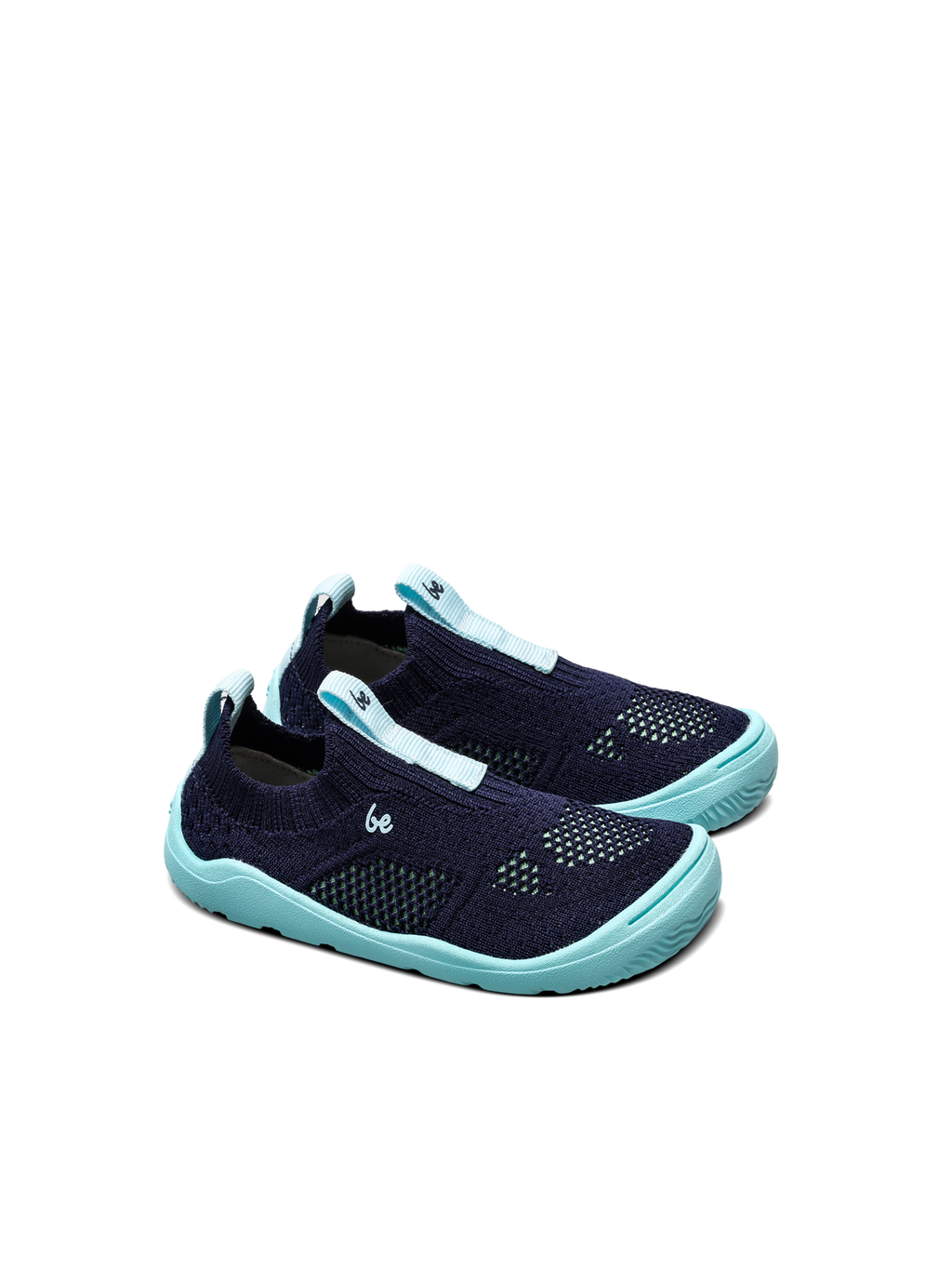 Kids Barefoot Slip-on Shoes Be Lenka Luppo Preschool - Blue & Aqua