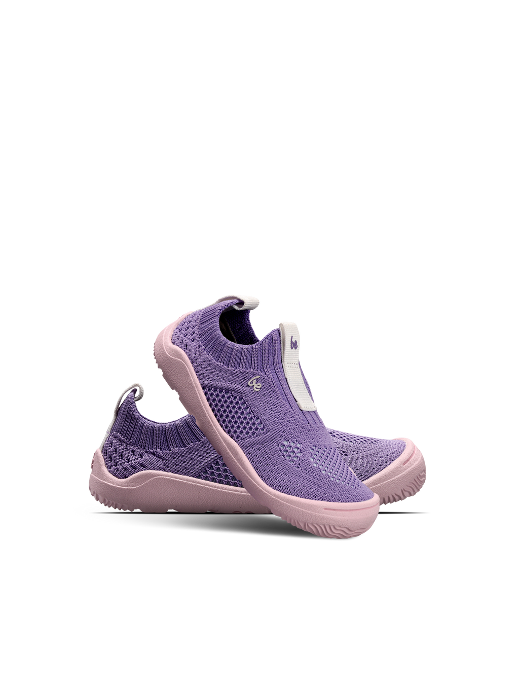 Kids Barefoot Slip-on Shoes Be Lenka Luppo Preschool - Lilac & Pink