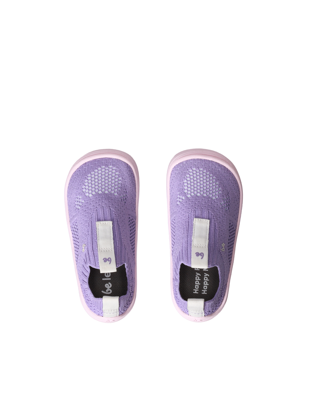Kids Barefoot Slip-on Shoes Be Lenka Luppo Preschool - Lilac & Pink