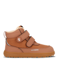 Kids winter barefoot boots Be Lenka Zippu Junior - All Brown