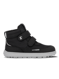 Kids winter barefoot boots Be Lenka Zippu Junior - Black & Grey