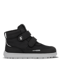Kids winter barefoot boots Be Lenka Zippu Kids - Black & Grey