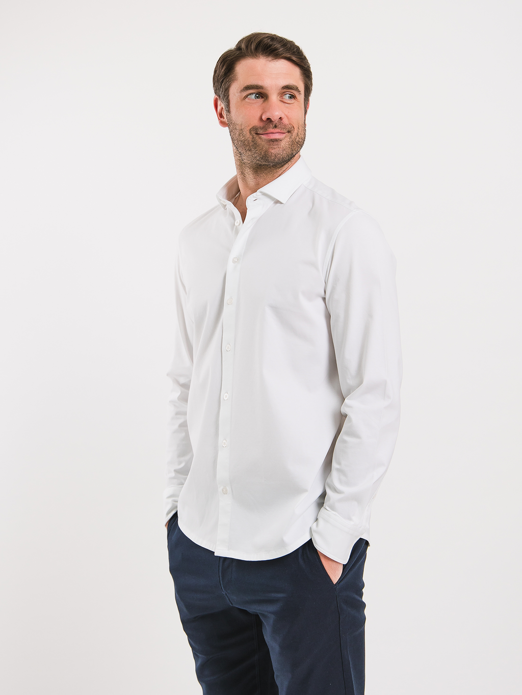 Men’s Shirt Regular Be Lenka Essentials - White