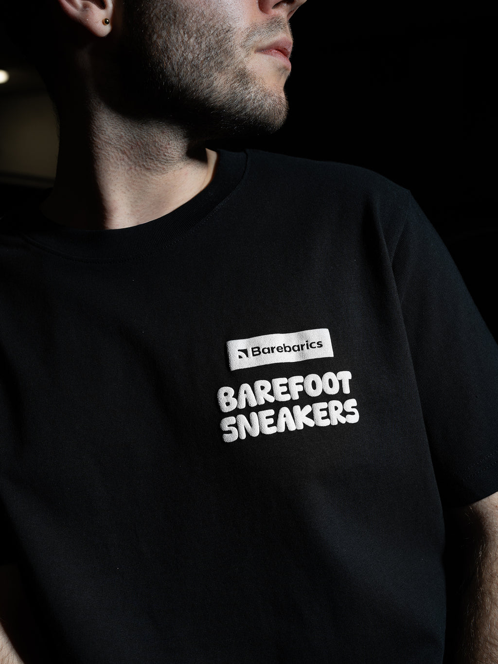 Unisex T-shirt Barebarics BoldTee - Black