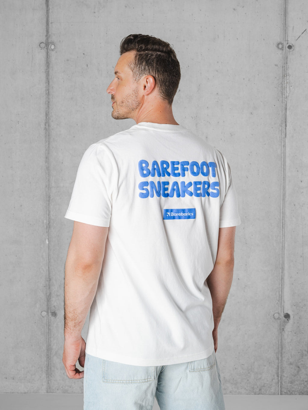 Unisex T-shirt Barebarics BoldTee - Off - White