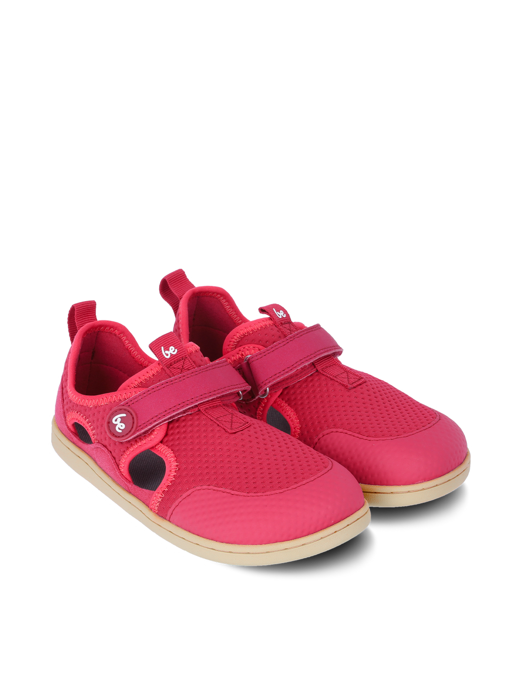 Kids barefoot sandals Zest Preschool - Berry