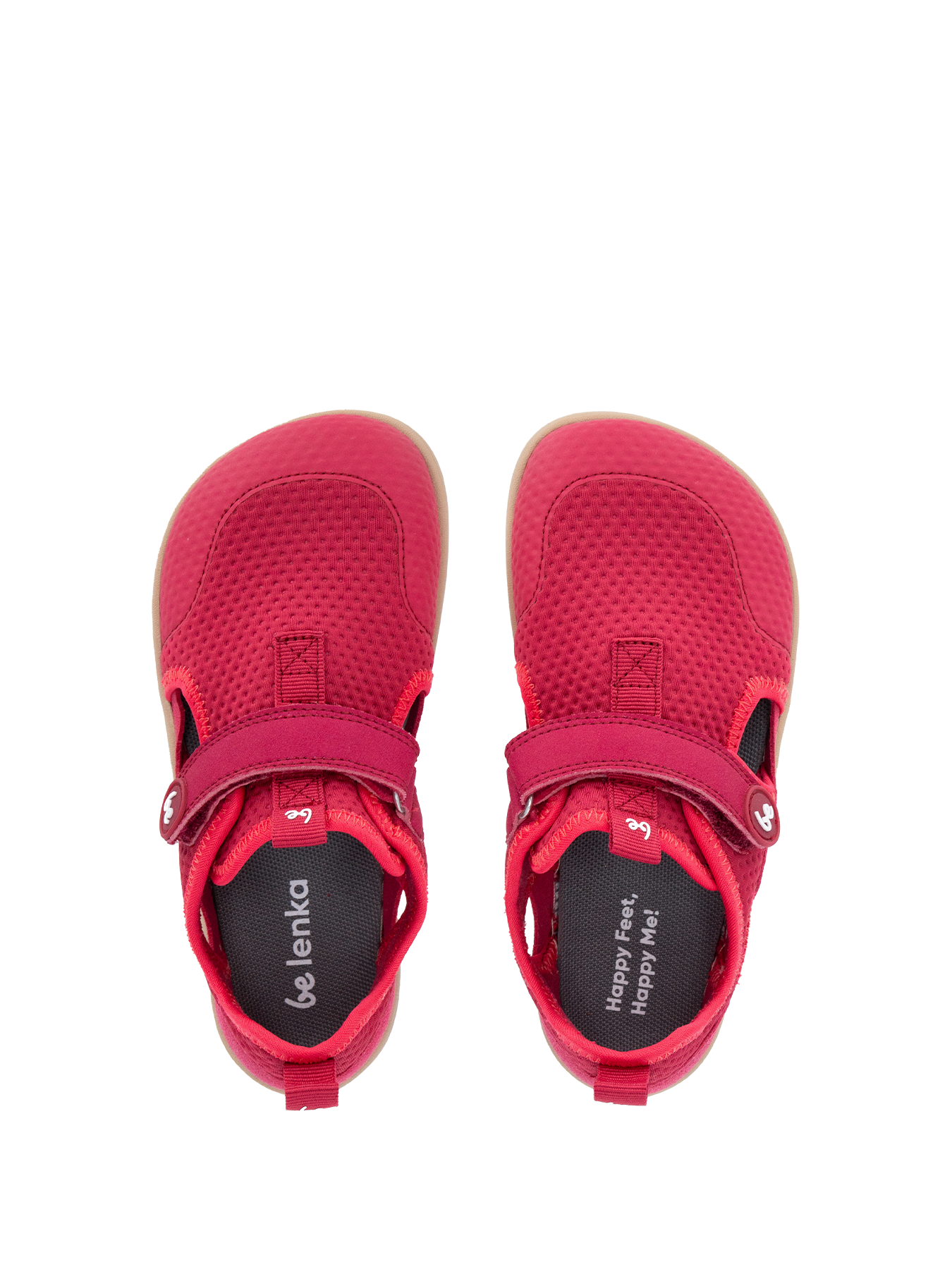 Kids barefoot sandals Zest Kids - Berry