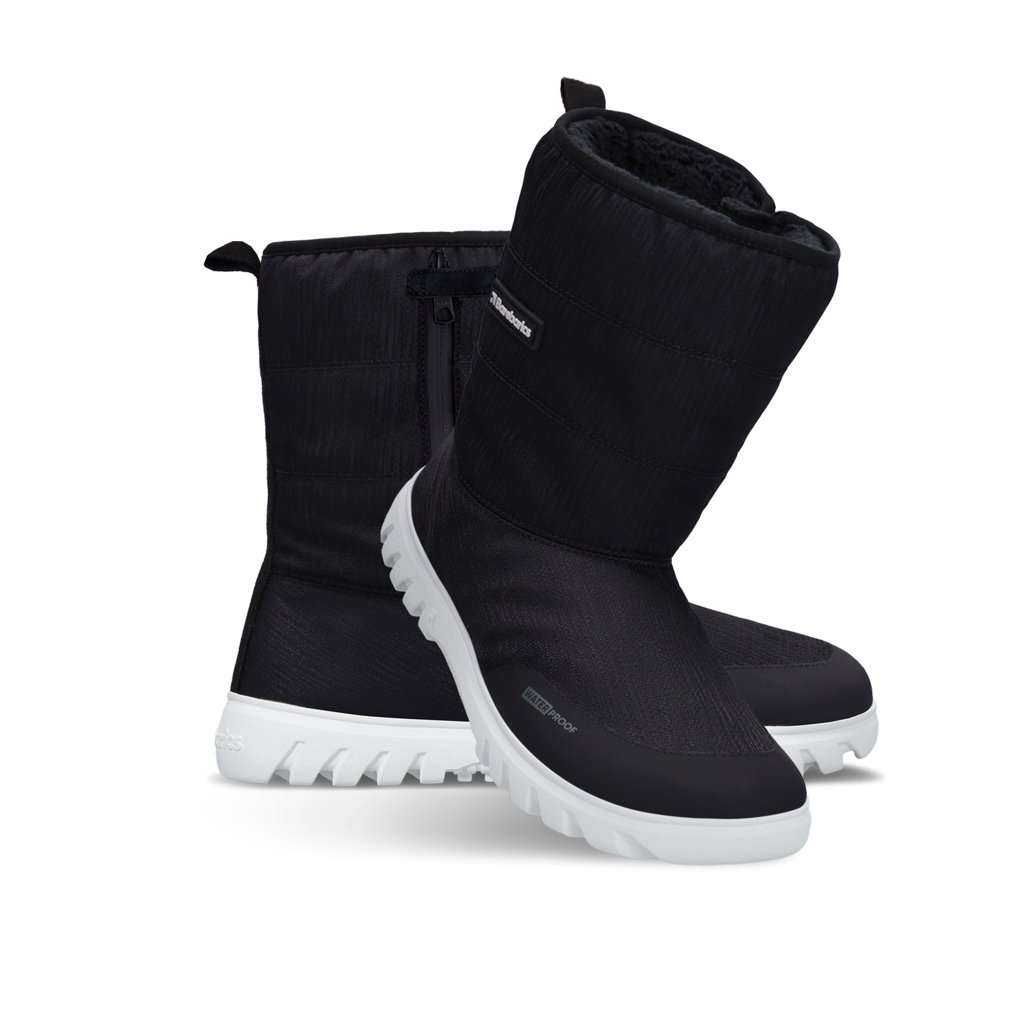 Barefoot Winter Boots Barebarics PolarStride - Black