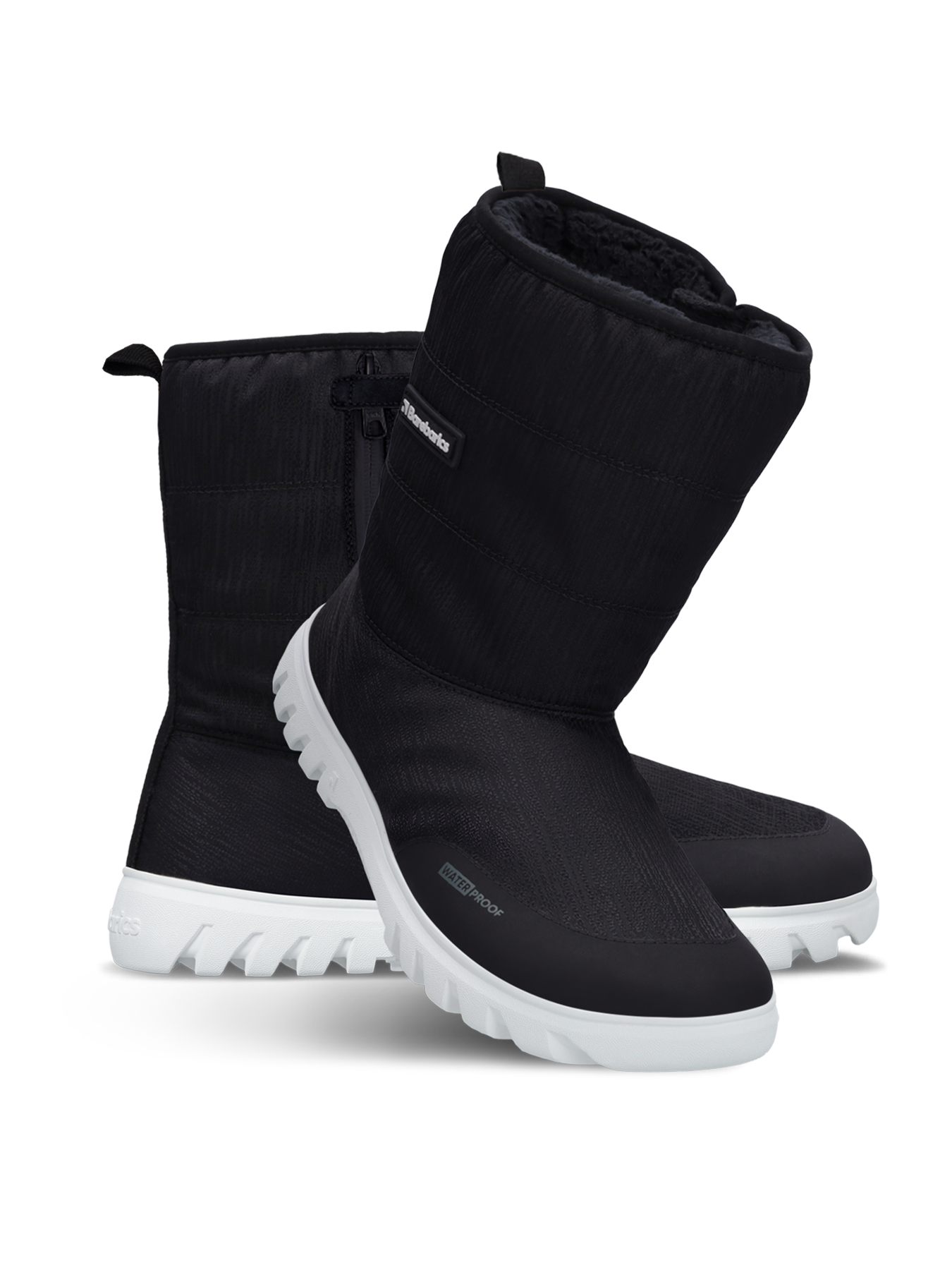 Barefoot Winter Boots Barebarics PolarStride - Black
