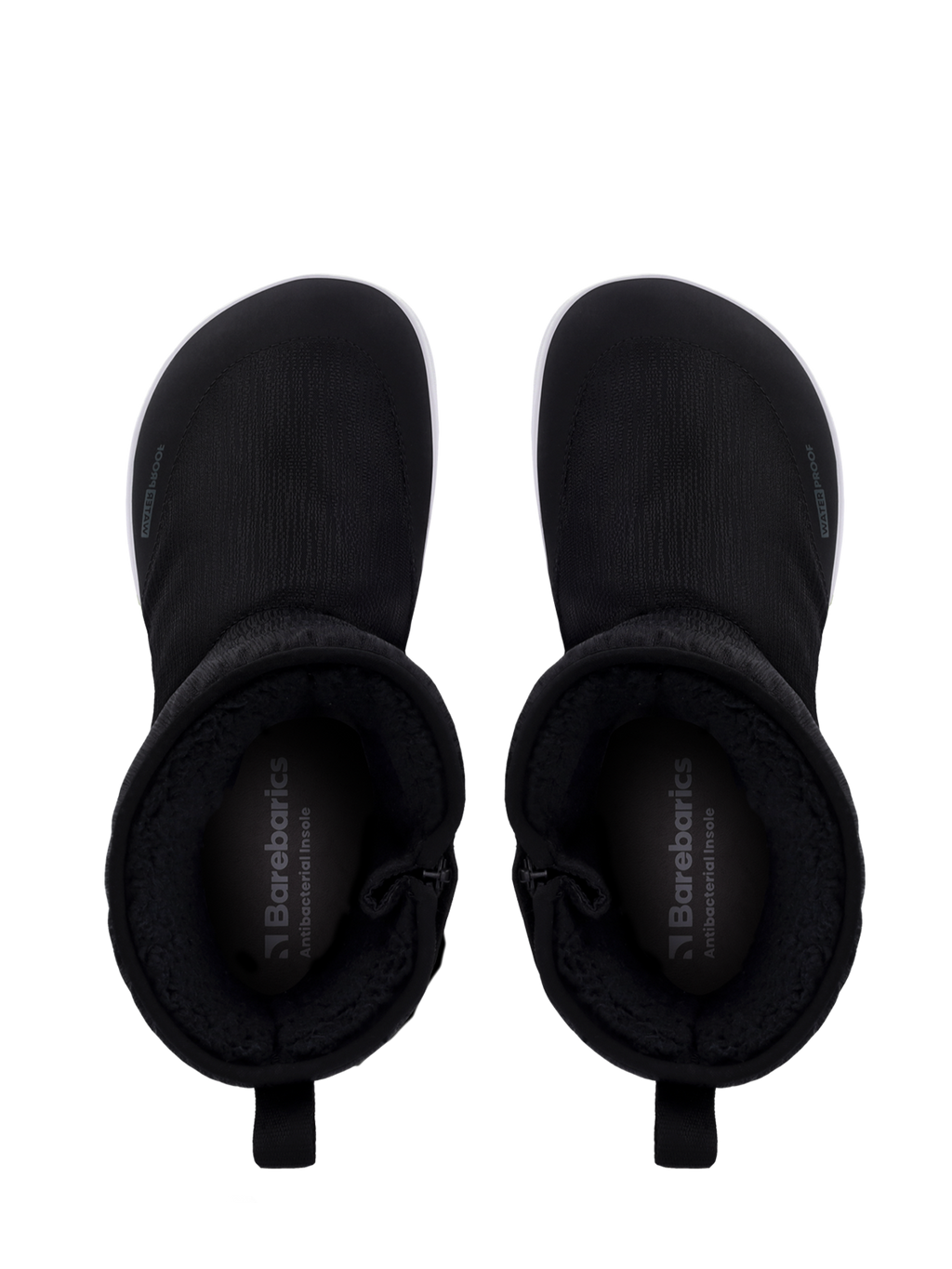 Barefoot Winter Boots Barebarics PolarStride - Black