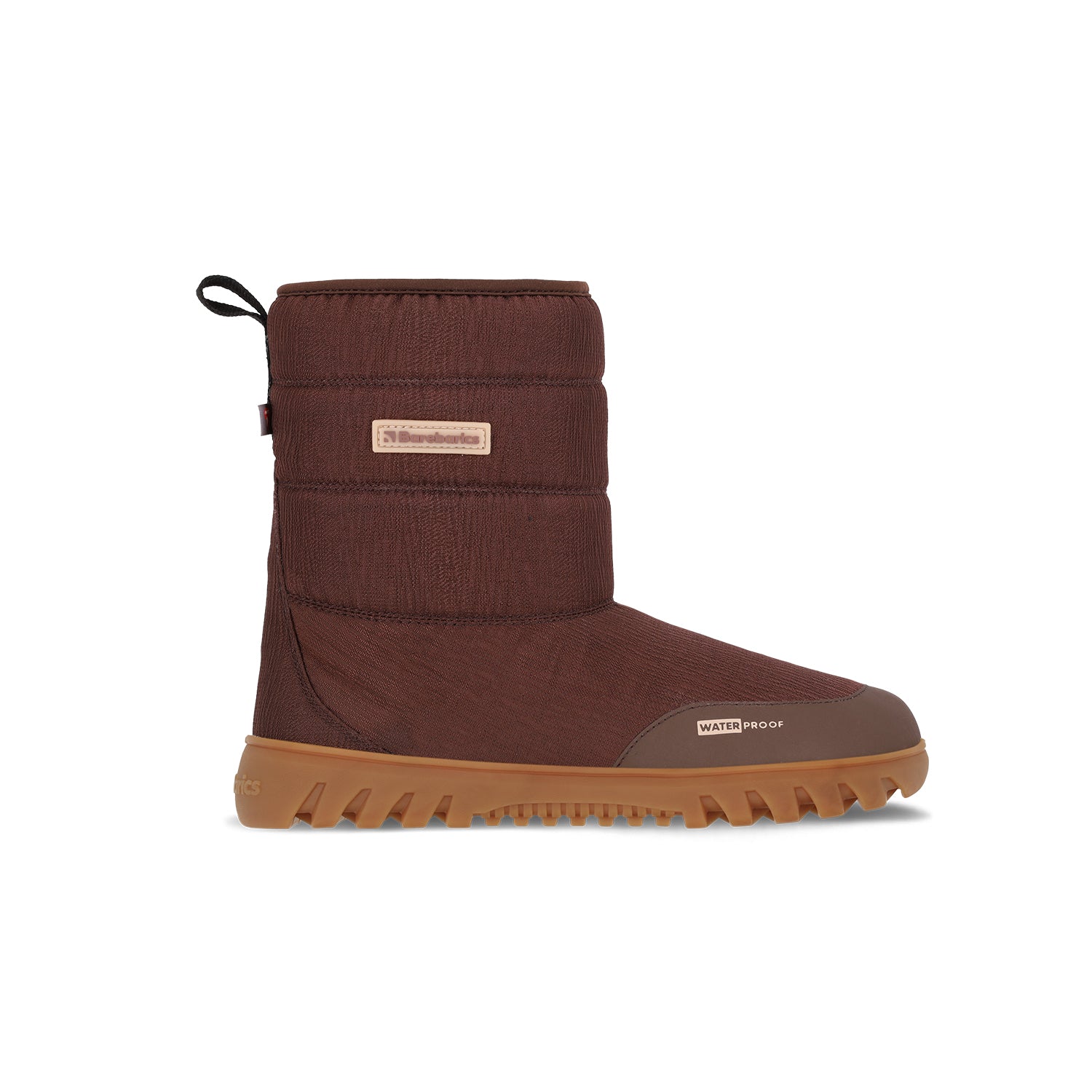 Barefoot Winter Boots Barebarics PolarStride - Copper Brown